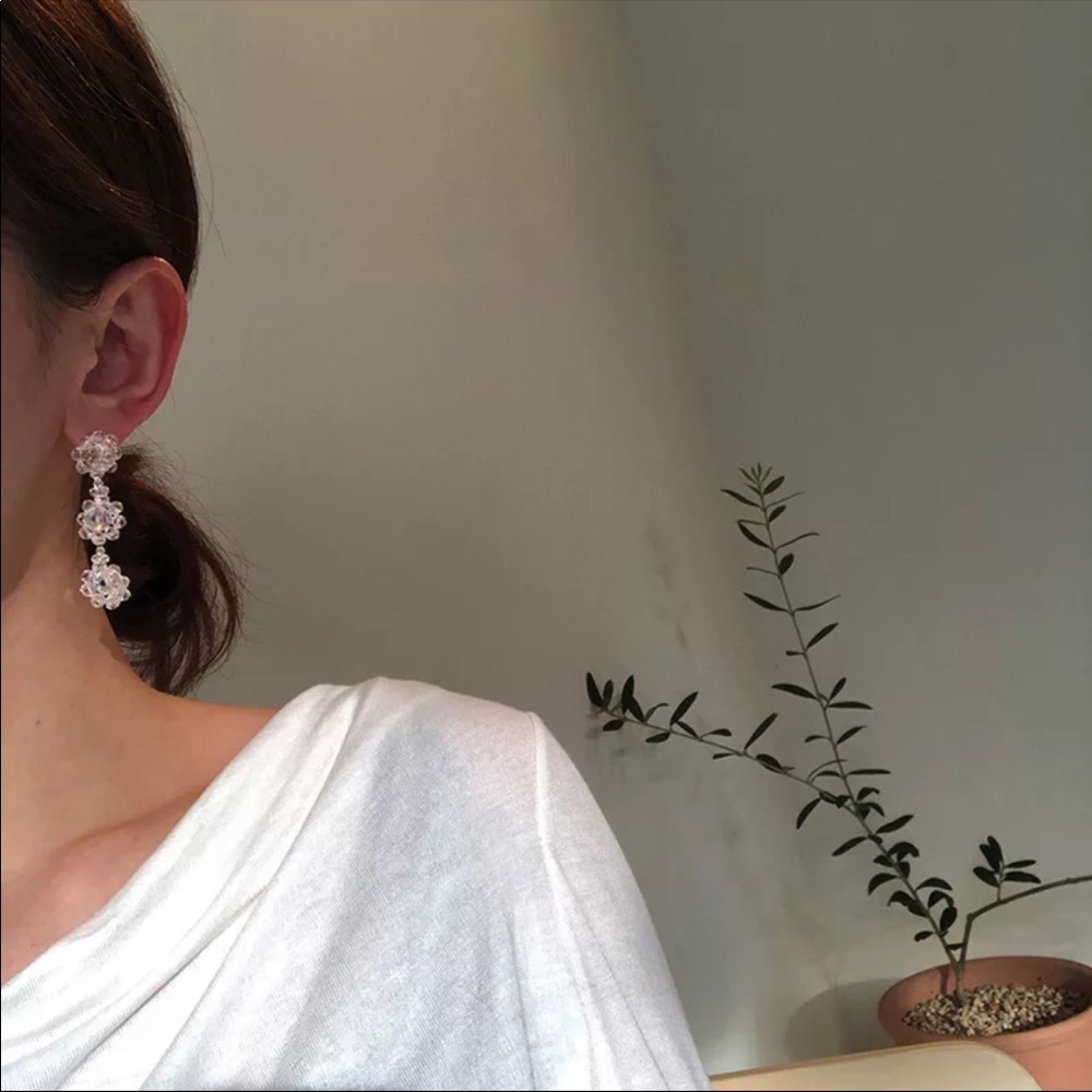 Crystal earrings